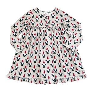 Hanna Andersson Natural Flannel Gnome Print Nightgown